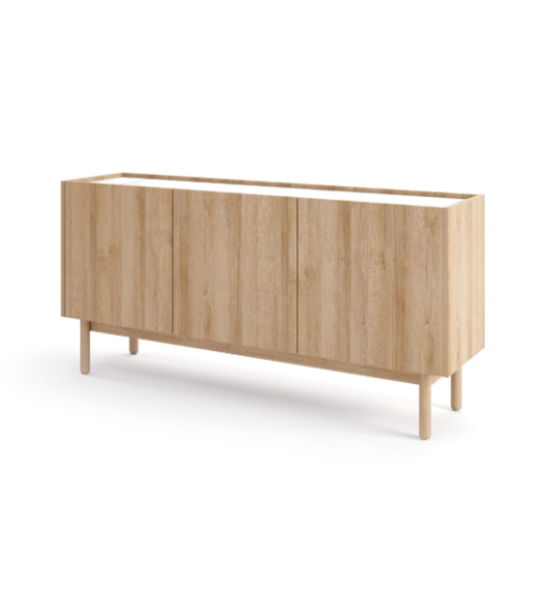 Ensemble meuble TV BOHO couleur Chêne Rivera